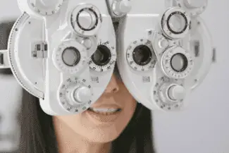 eye exam machine